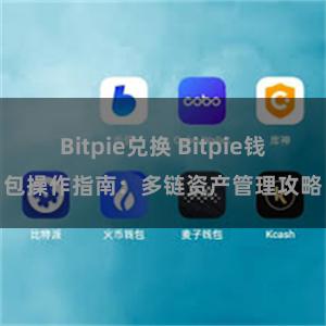 Bitpie兑换 Bitpie钱包操作指南：多链资产管理攻略