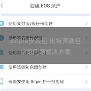 Bitpie安装包 比特派钱包常见问题解决方案