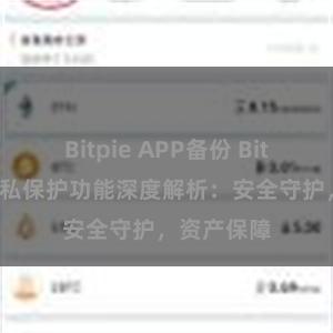 Bitpie APP备份 Bitpie钱包隐私保护功能深度解析：安全守护，资产保障