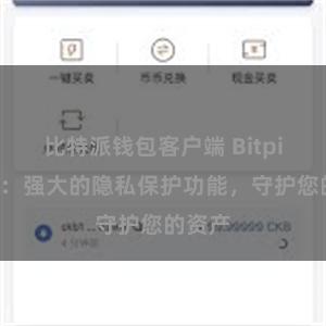 比特派钱包客户端 Bitpie钱包：强大的隐私保护功能，守护您的资产