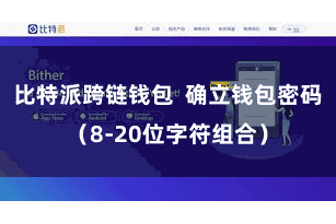 比特派跨链钱包  确立钱包密码（8-20位字符组合）