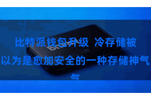 比特派钱包升级 冷存储被以为是愈加安全的一种存储神气